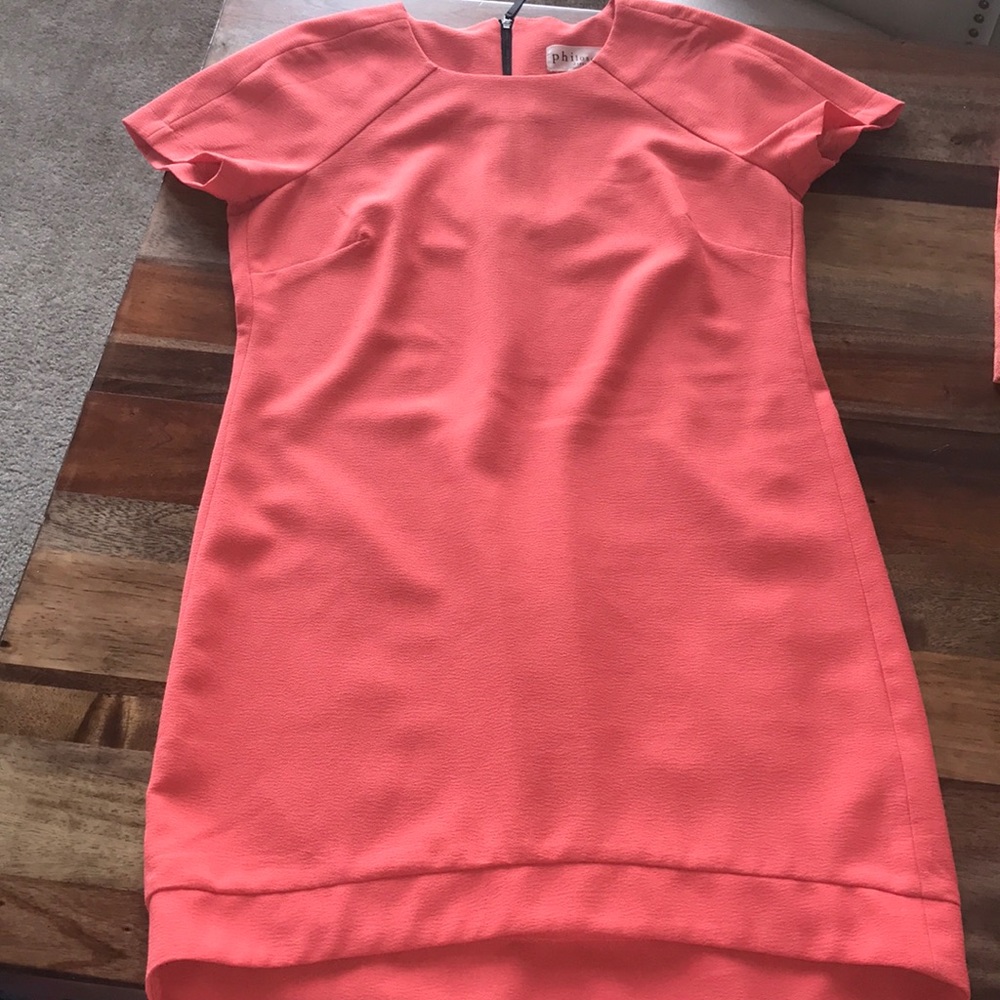 NWOT Orange Philosophy Short Sleeve Dress SZ 6